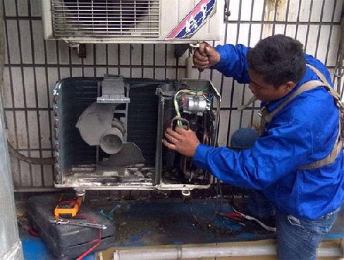 济南平阴区空调拆装-案例